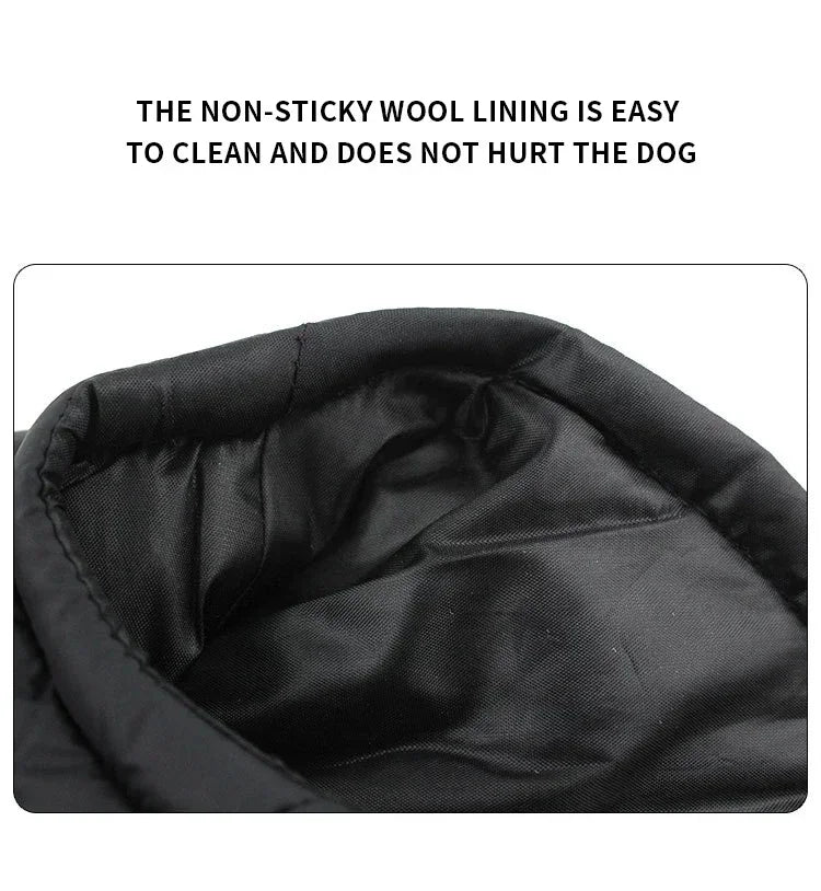 Waterproof Warm Dog Clothing for Small Medium & Big Dogs with Zipper