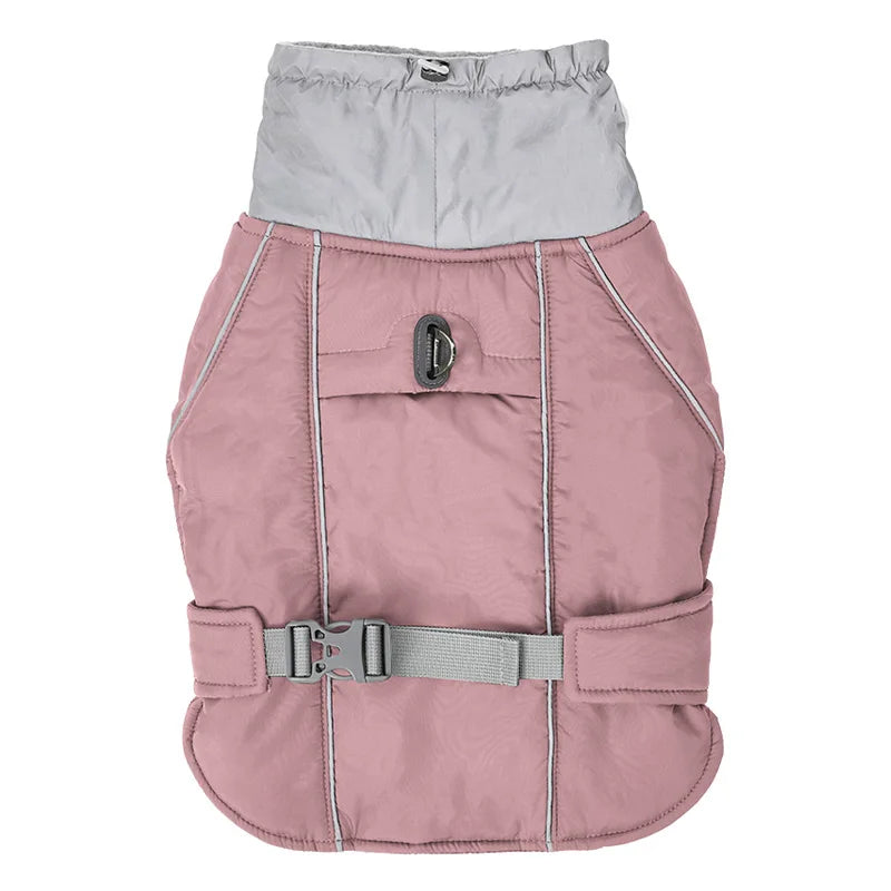 Luxury Winter Jacket for Small Medium Large Dogs Warm, Waterproof & Soft Padded