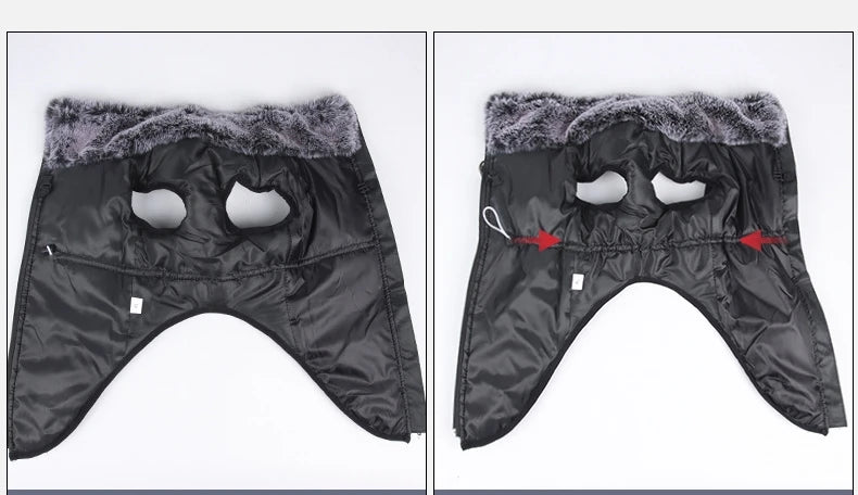 Winter Warm Outdoor Dog Jacket Waterproof & Windproof