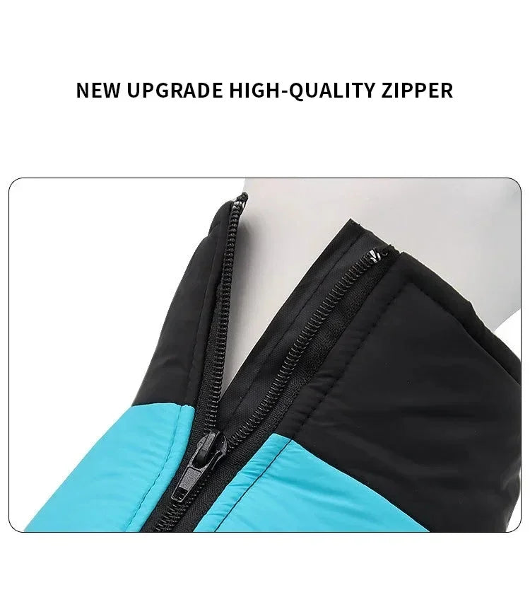 Waterproof Warm Dog Clothing for Small Medium & Big Dogs with Zipper