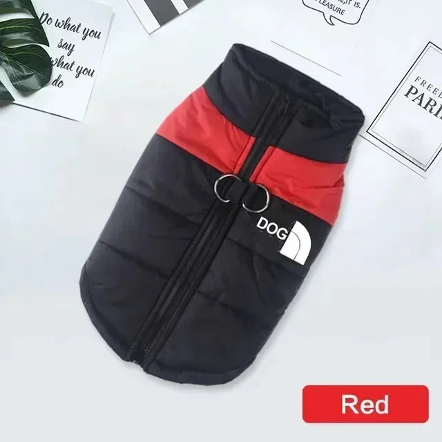 Waterproof Warm Dog Clothing for Small Medium & Big Dogs with Zipper