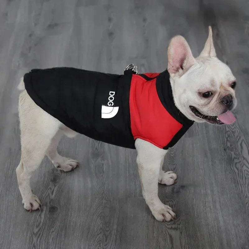 Waterproof Warm Dog Clothing for Small Medium & Big Dogs with Zipper