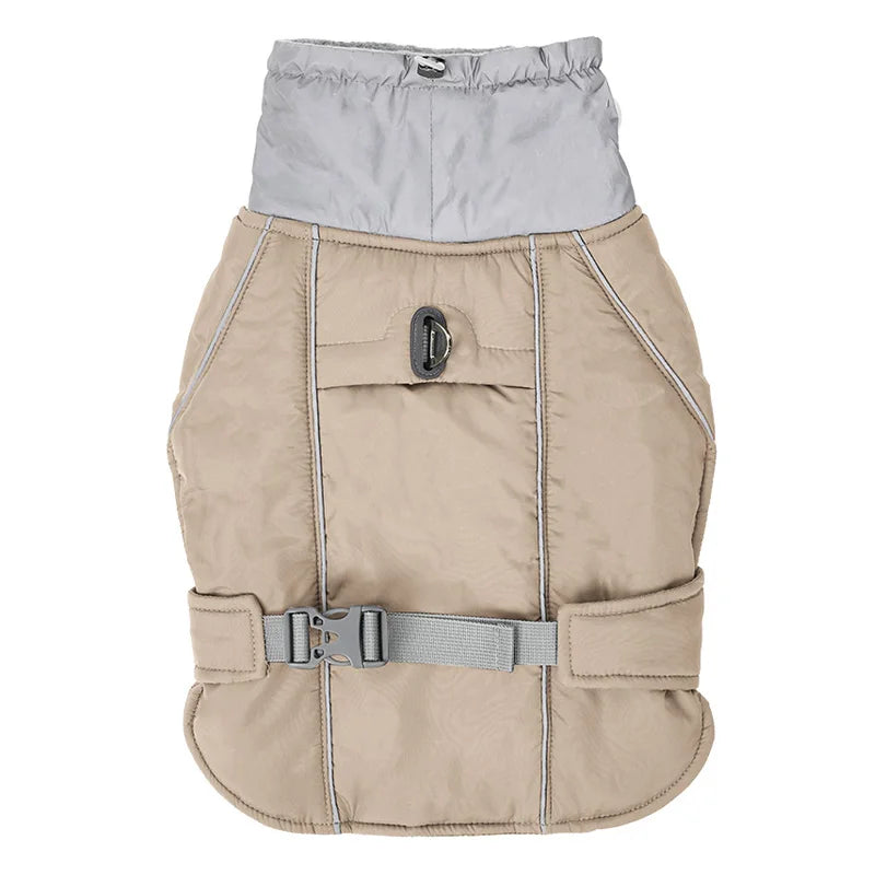 Luxury Winter Jacket for Small Medium Large Dogs Warm, Waterproof & Soft Padded