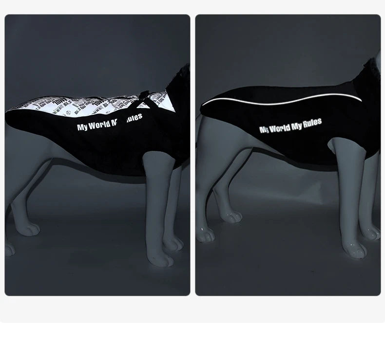 Winter Warm Outdoor Dog Jacket Waterproof & Windproof