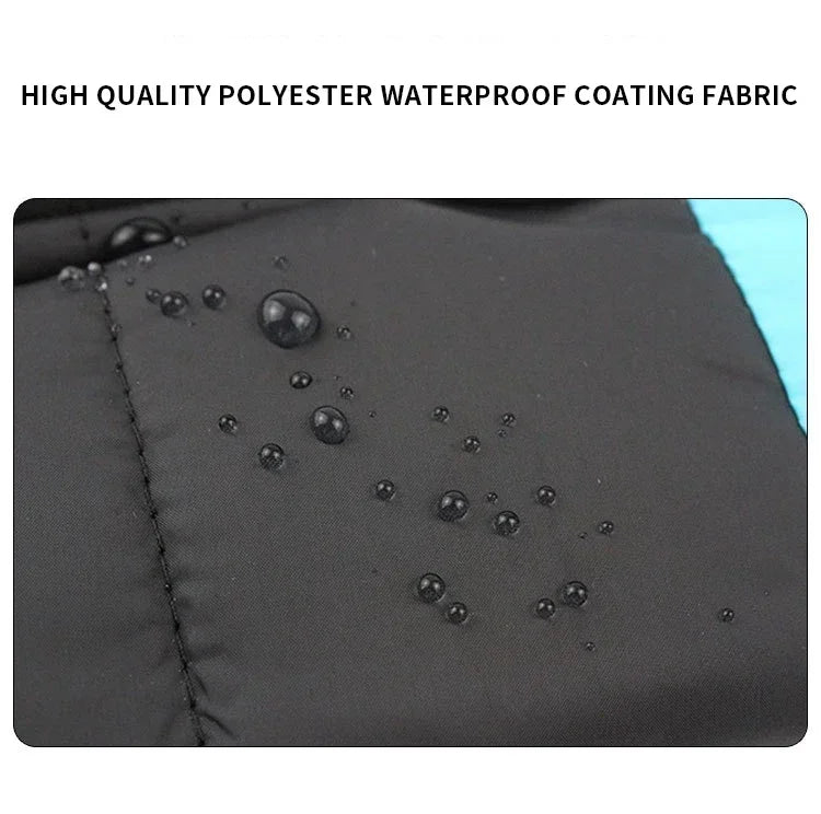 Waterproof Warm Dog Clothing for Small Medium & Big Dogs with Zipper