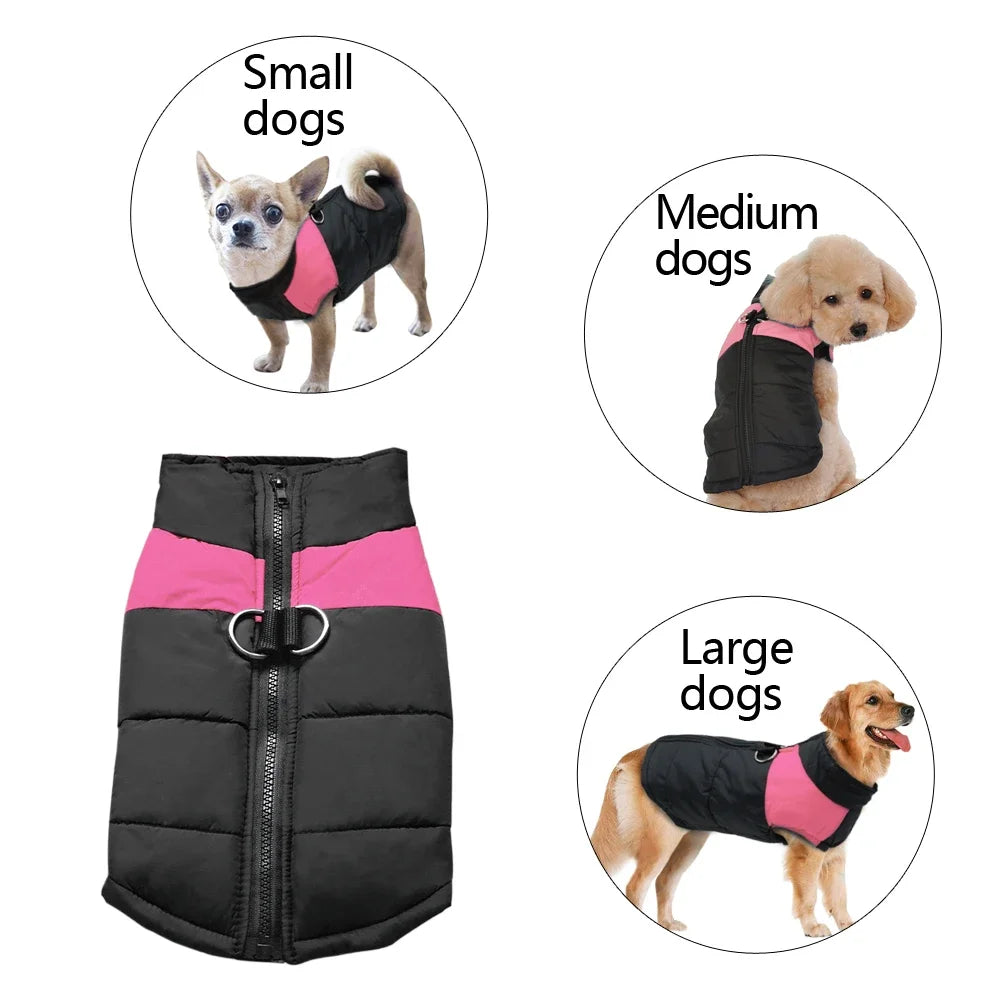 New Waterproof Big Dog Winter Warm Jacket