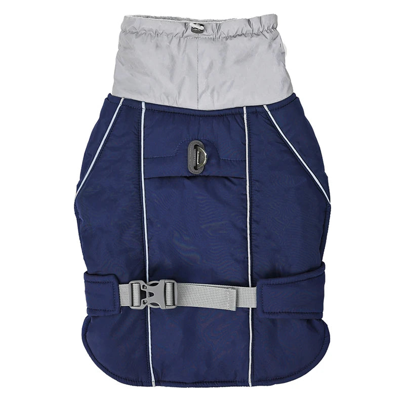Luxury Winter Jacket for Small Medium Large Dogs Warm, Waterproof & Soft Padded