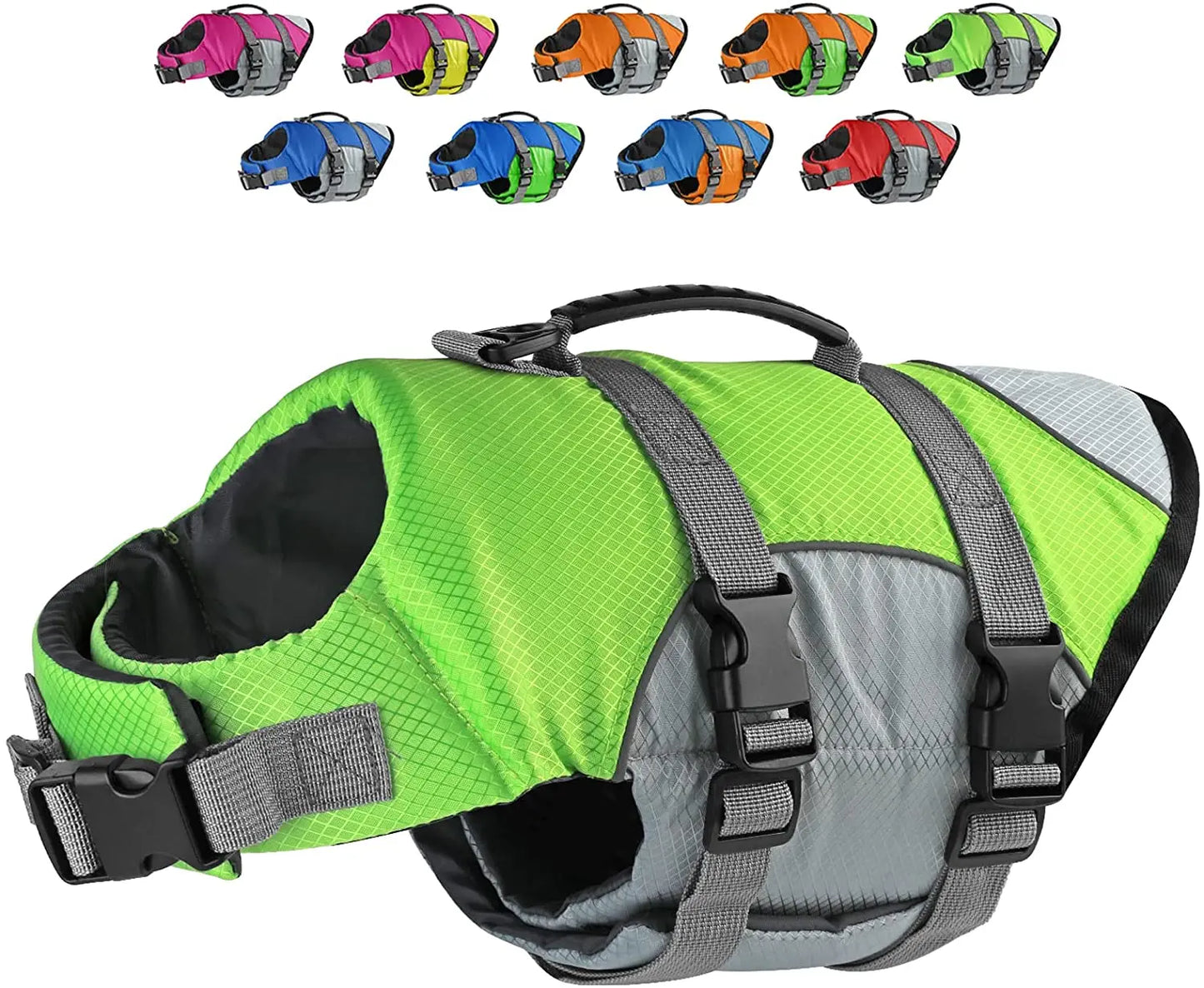 Adjustable Dog Life Jacket & Swimming Suit for All Pet Dogs