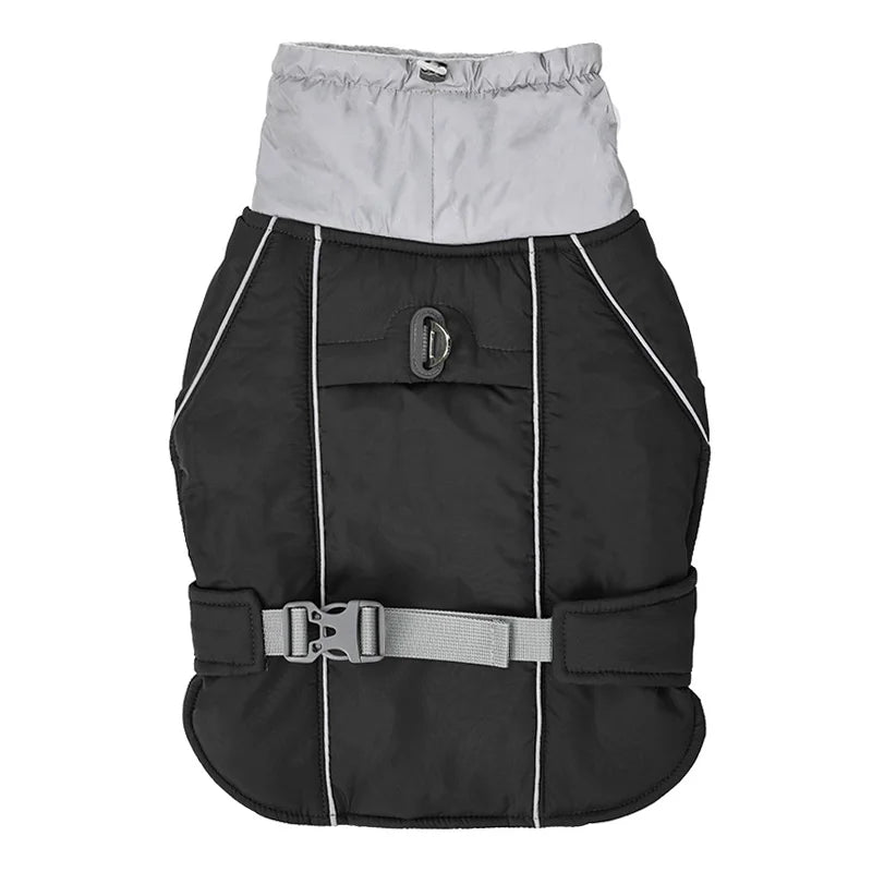 Luxury Winter Jacket for Small Medium Large Dogs Warm, Waterproof & Soft Padded