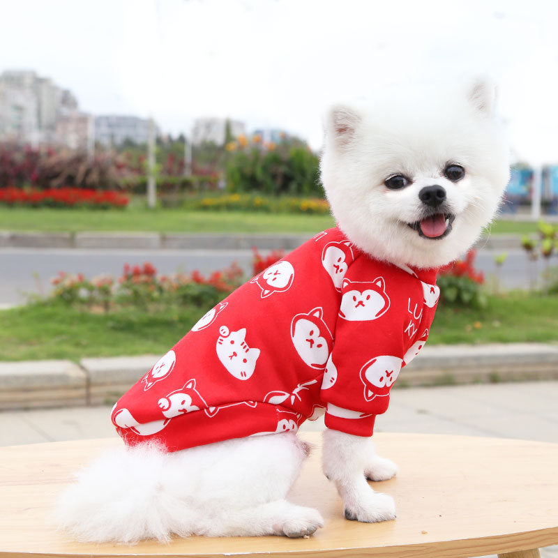 Small Dog Warm Winter Hoodies - great range of designs