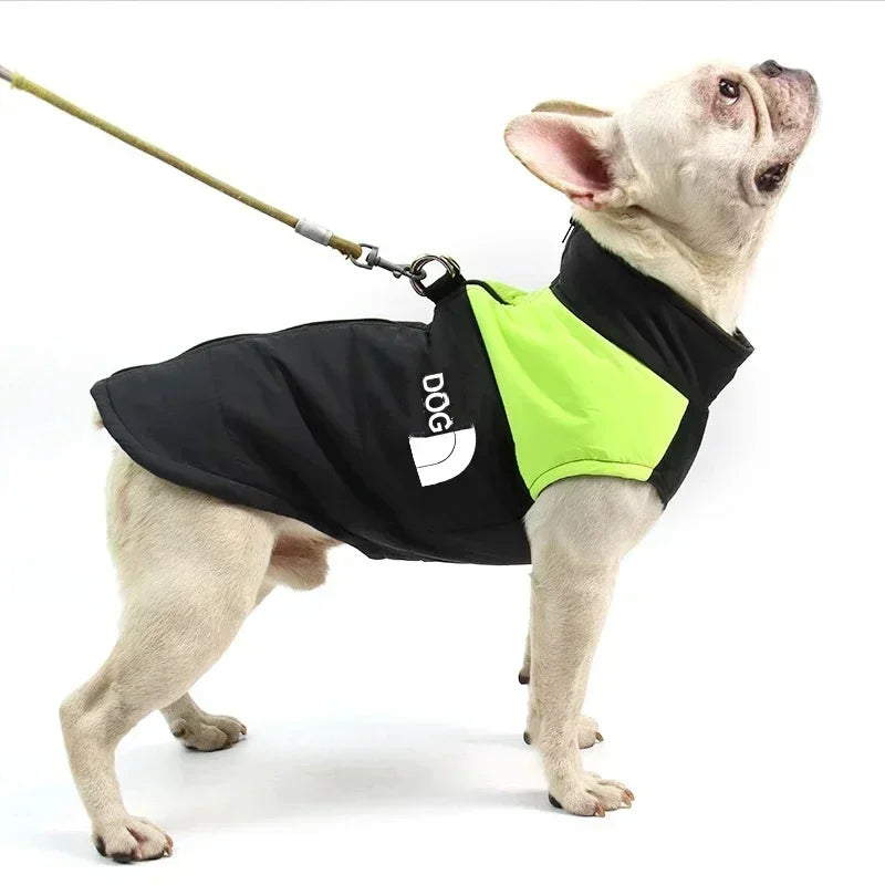 Waterproof Warm Dog Clothing for Small Medium & Big Dogs with Zipper